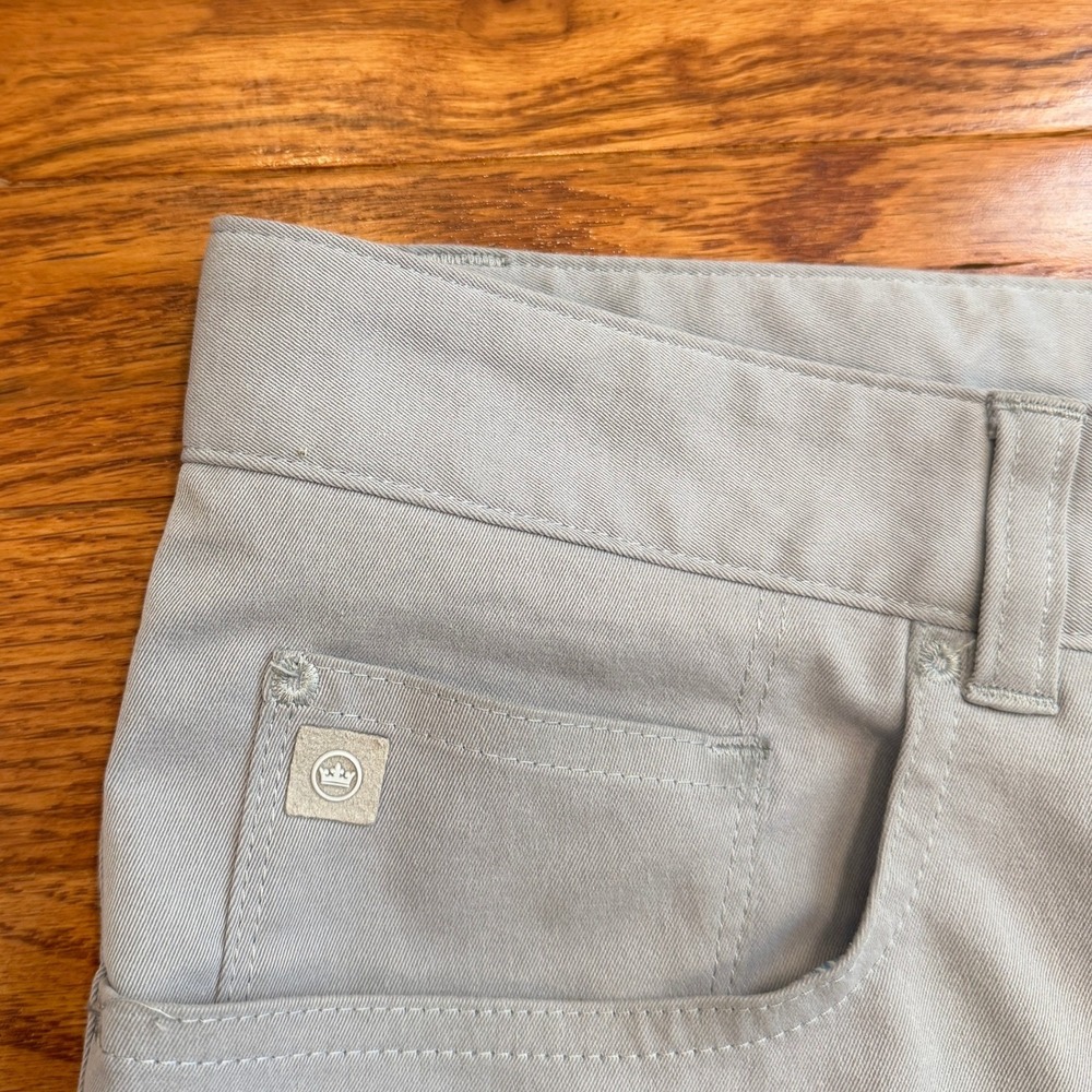 Peter Millar EB66 Performance Five-Pocket Pants Fits Mens 42x30 Gale Gray Golf - Picture 3 of 16